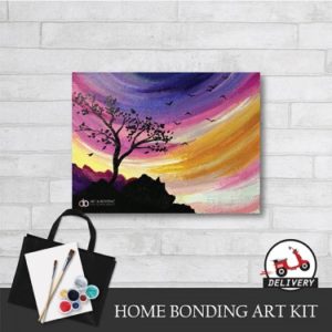 beautiful-morning-home-bonding-art-kit-paint-at-home-learn-drawing-online-kl-malaysia