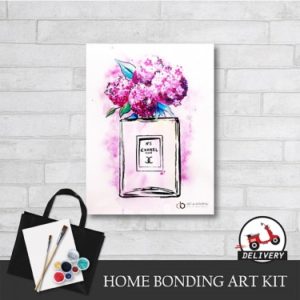chanel-no5-home-bonding-art-kit-paint-at-home-learn-drawing-online-kl-malaysia