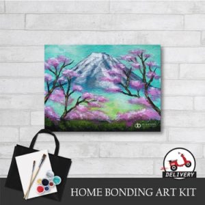 mount-fuji-home-bonding-art-kit-paint-at-home-learn-drawing-online-kl-malaysia